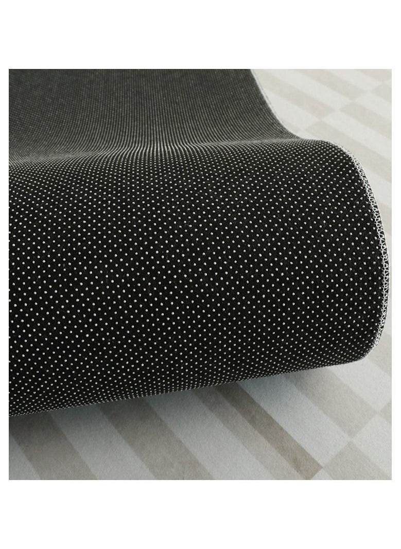 Mei Lifestyle - Modern Wool Fluffy Floor Mat Carpet with Anti slip High Pile Bottom with Upgraded Foam (Size 120×160CM) - Image 1