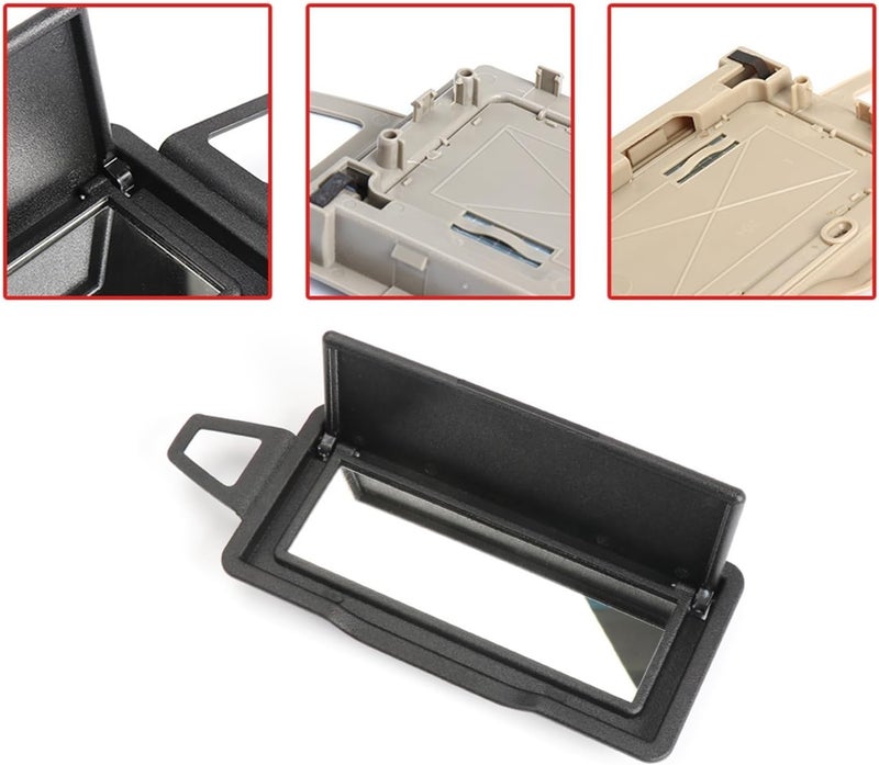 Wivplex Car Interior Sun Shade Visor Makeup Mirror Cover - Image 5