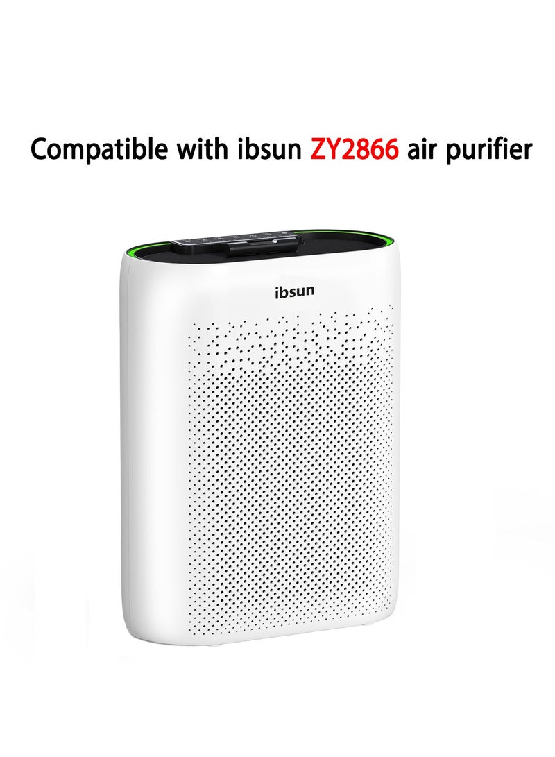 ibsun ZY2866 Air Filter Replacement 4-in-1 High-Efficiency H13 HEPA Air Filter- Standard Version，2 pack - Image 2