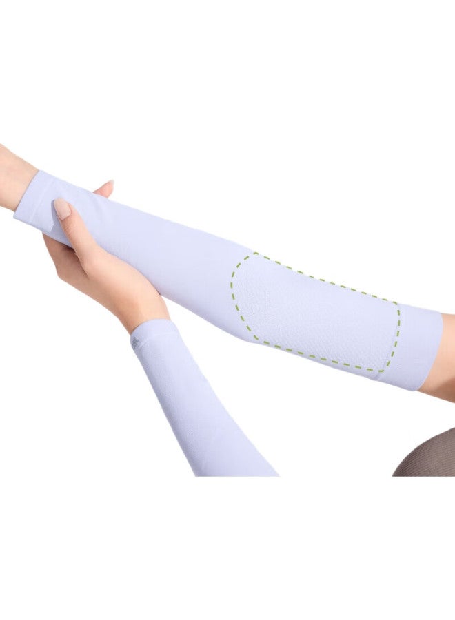Beneunder High-Elasticity Sun Protection Arm Sleeves For Women And Men, Uv-Resistant Driving Anti-Sun Arm Sleeves, Misty Gray Es37024 - Image 3