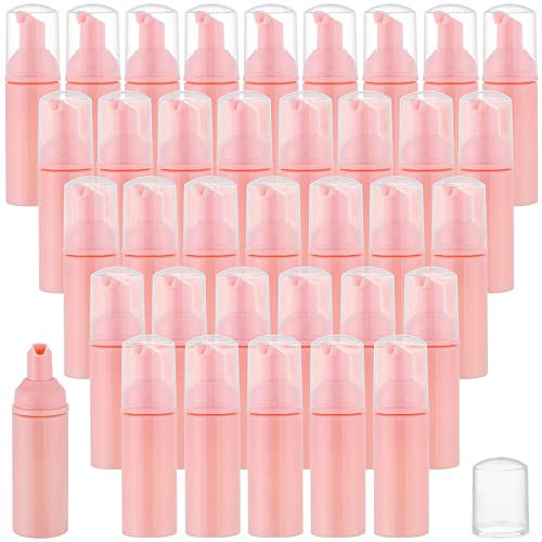 GliSun 36 pcs 2oz Empty Foam Soap Dispensers Bottle Lash Cleanser Bottles Refillable Cleaning for Shampoo Lotion Hand Sanitizer Cosmetics Castile BPA-Free - Image 1