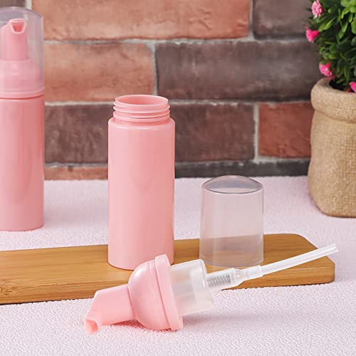 GliSun 36 pcs 2oz Empty Foam Soap Dispensers Bottle Lash Cleanser Bottles Refillable Cleaning for Shampoo Lotion Hand Sanitizer Cosmetics Castile BPA-Free - Image 5