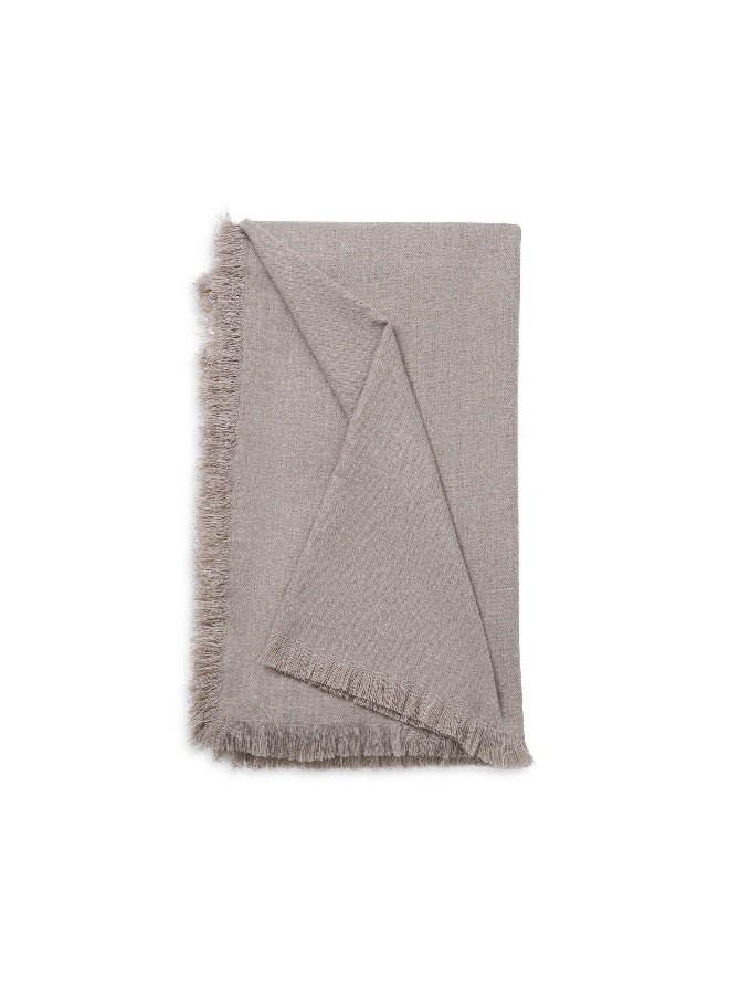 Pan Home Zeina Throw 130X170cm - Beige - Image 4