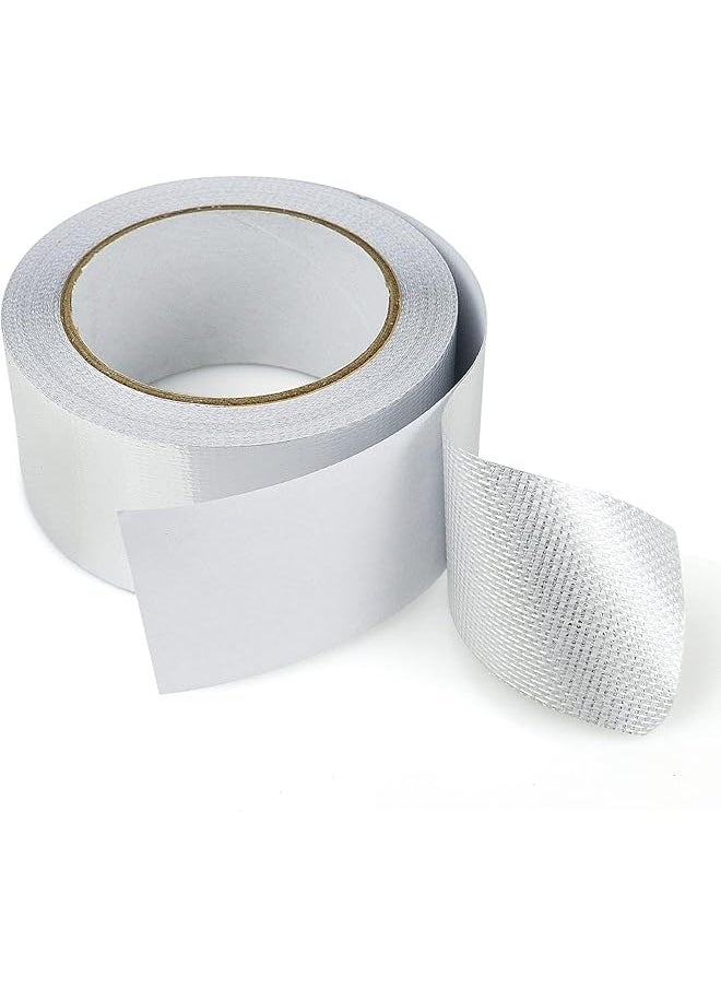 PROMASS promass 1 Roll Aluminum Foil Heat Shield Tape Cool Tape 2 Inch x 66 ft Heat Reflective Heat Shield Thermal Barrier Foil Tape Heat Resistant Tape for Hose and Auto Use  - Image 1