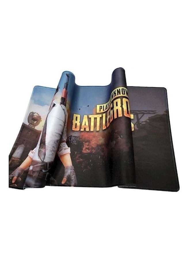 NIBEMINENT PUBG Printed Mouse Pad Black/Yellow/White  - Image 3
