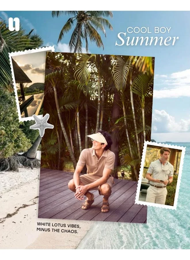 NeceSera Tan Lushknit Mens Shorts