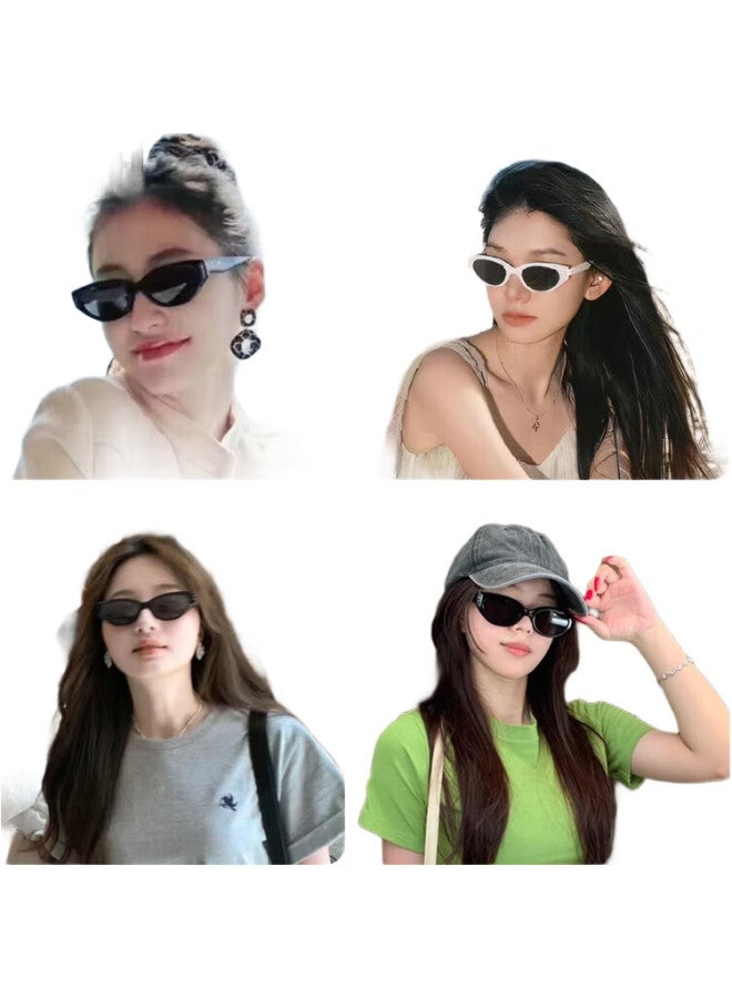 LOHO New Style Small Frame Sunglasses Men Cat Eye Gm Sunglasses Women Men Uv Protection Trendy Lh09641 - Image 2