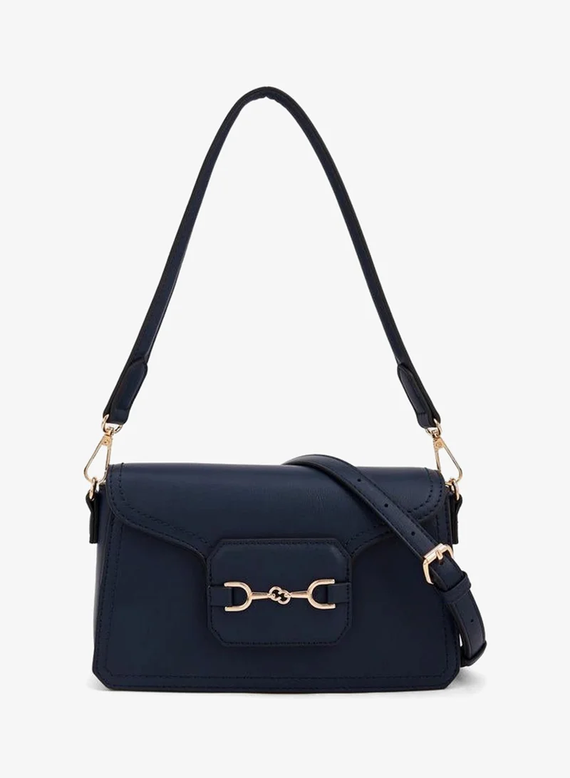 سيليست Solid Crossbody Bag With Detachable Strap