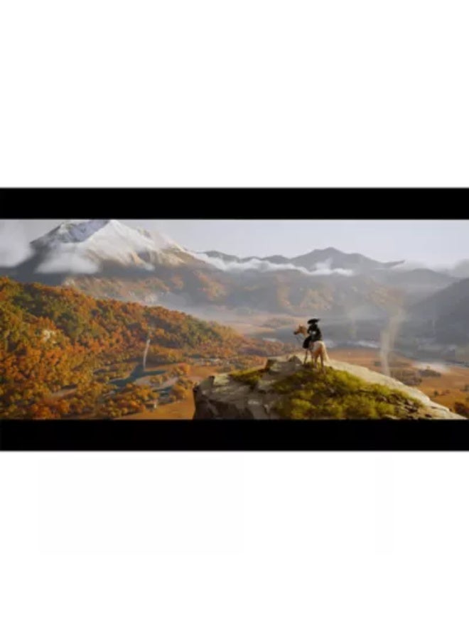 سوني كوبوريشن سوني بلاي ستيشن 5 (PS5 Slim) إصدار Ultra HD مع حزمة Ghost of Yotei Gold Limited Edition - Image 2