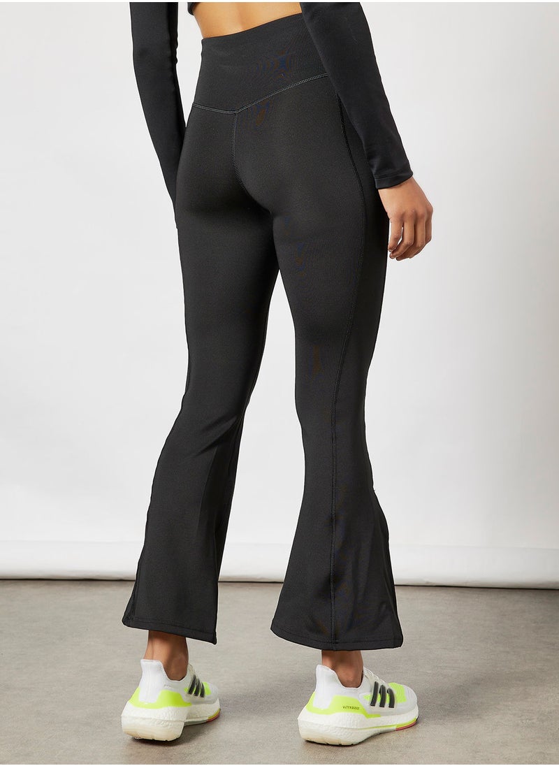 Adidas - Hyperglam Flared Rib Pants - Image 1
