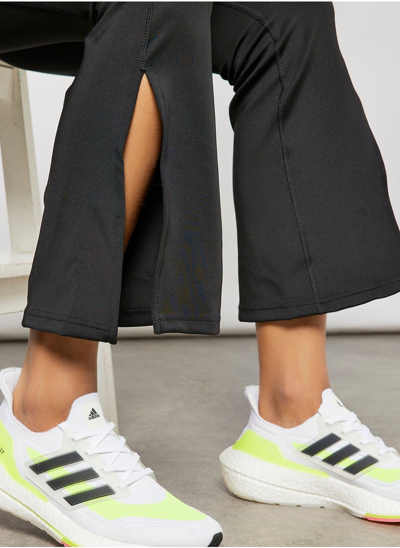 Adidas - Hyperglam Flared Rib Pants - Image 1