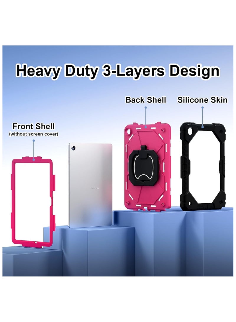 general Kids Case Compatible with Samsung Galaxy Tab A9 Plus 2023 SM-X210 216B Heavy Duty Rugged Case with Shoulder Strap Kickstand Pen Holder for Tab A9+ - Image 2