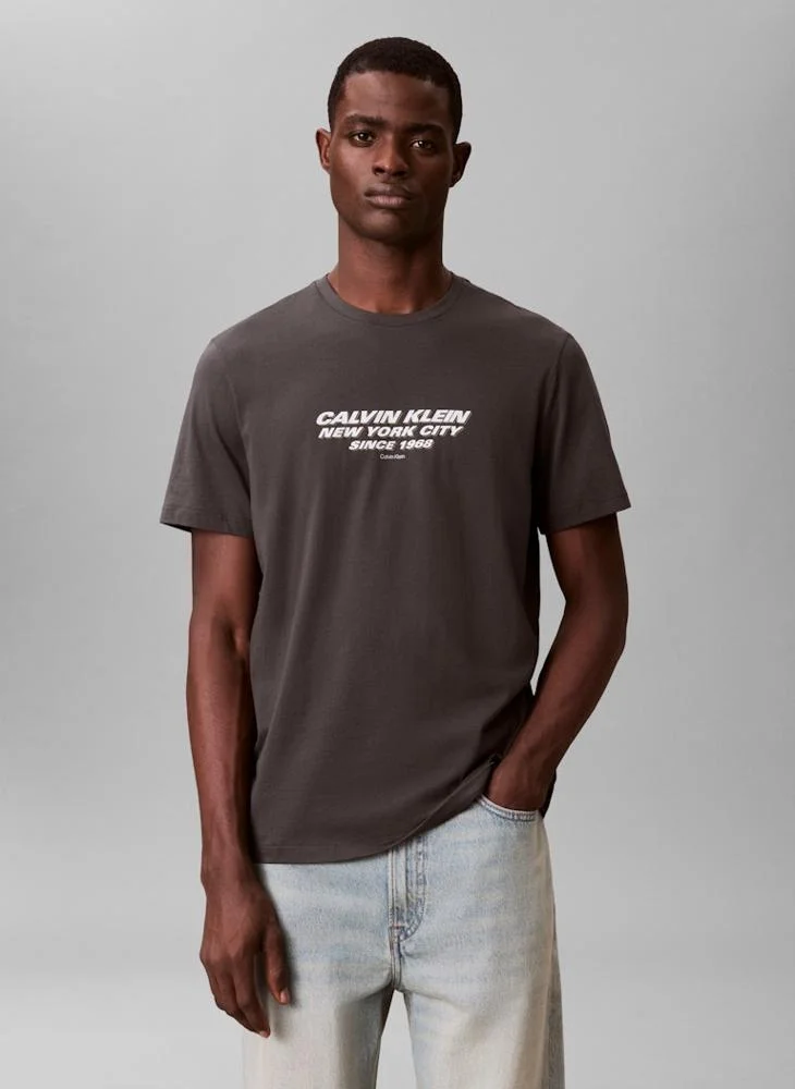 Graphic Crew Neck T-Shirt