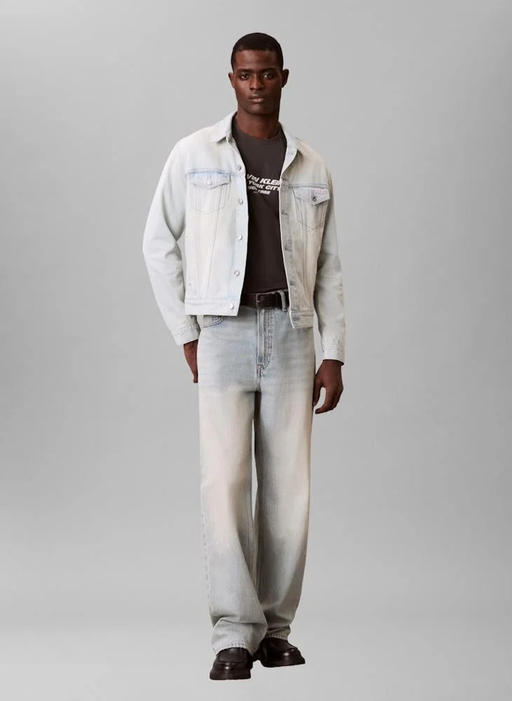 CALVIN KLEIN  Graphic Crew Neck T-Shirt for Men | Best Price UAE