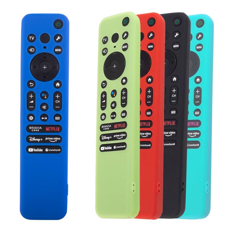 smashtronics - Silicone Case Cover for Sony TV Remote Control, Sony Remote Cover (RMF-TX800 - Luminous Green) - Image 3