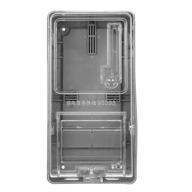 Weatherproof Plastic Electric Meter Box Cover Single Phase Household Energy Meter Case for Outdoor Electrical Panel Protection - Image 1