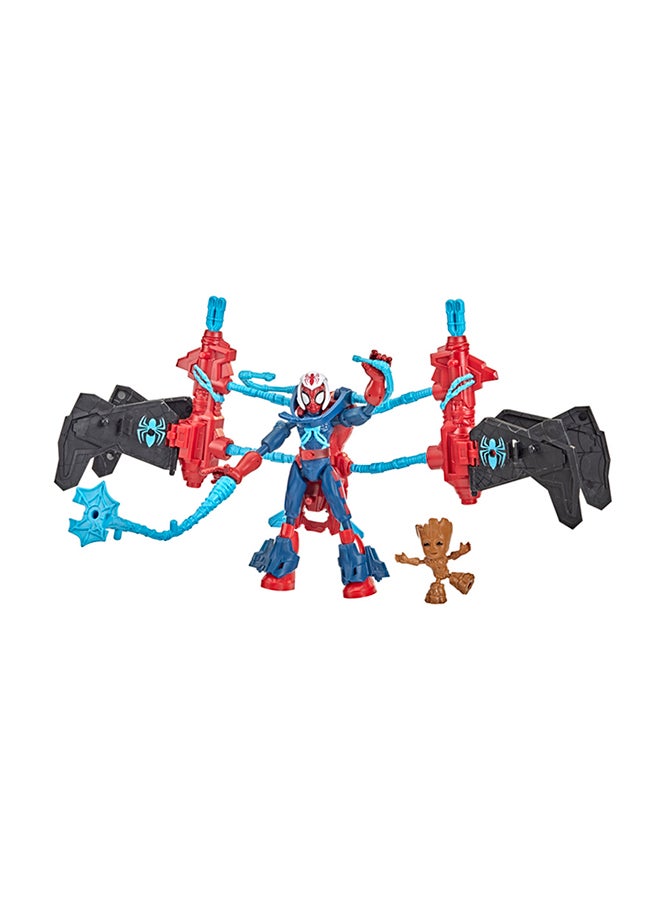 مارفل لعبة Marvel Spider-Man Bend and Flex Missions Spider-Man Space Mission، لعبة قابلة للانحناء بمقياس 15.24 سم، ألعاب للأطفال من سن 4 سنوات فما فوق - Image 4