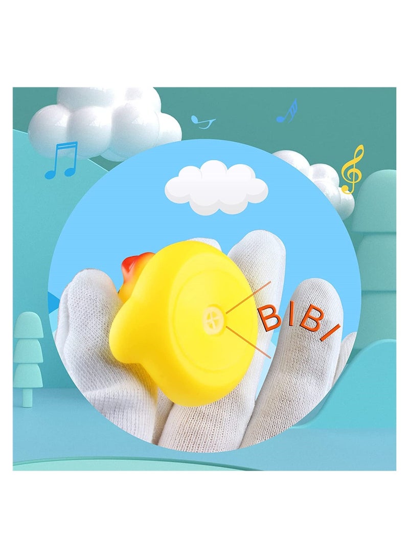 KASTWAVE 50 Mini rubber ducks, baby bath, duck birthday party accessories, baby shower to celebrate the joy of children  - Image 4