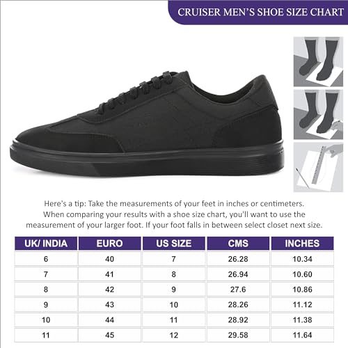 Cruiser Black Casual Shoe for Mens 2533-3 - Image 5