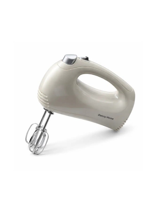 Danny Home 150W Hand Mixer – 5 Speed Electric Beater with Turbo Function & Detach Button, Stainless Steel Whisks, Lightweight Kitchen Mixer for Baking, Cream, Eggs & Cake Batter - Image 1