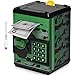 Vcertcpl ATM Piggy Bank for Boys Girls Vcertcpl Mini ATM Coin Bank Money Saving Box with Password Kids Safe Money Jar for Adults with Auto Grab Bill Slot Great Gift Toy Bank for Kids Camouflage GreenGray - Image 4
