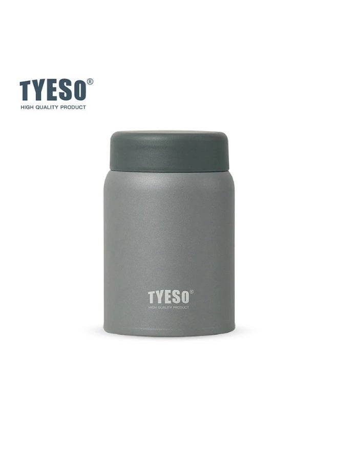 TYESO Vacuum Insulated Soup Jar 220ml Stainless Steel Thermal Food Container – Portable Mini Lunch Thermos, Leakproof Hot & Cold Keeper for Soup, Miso, Yogurt, Kids Lunch, Compact Travel Bowl