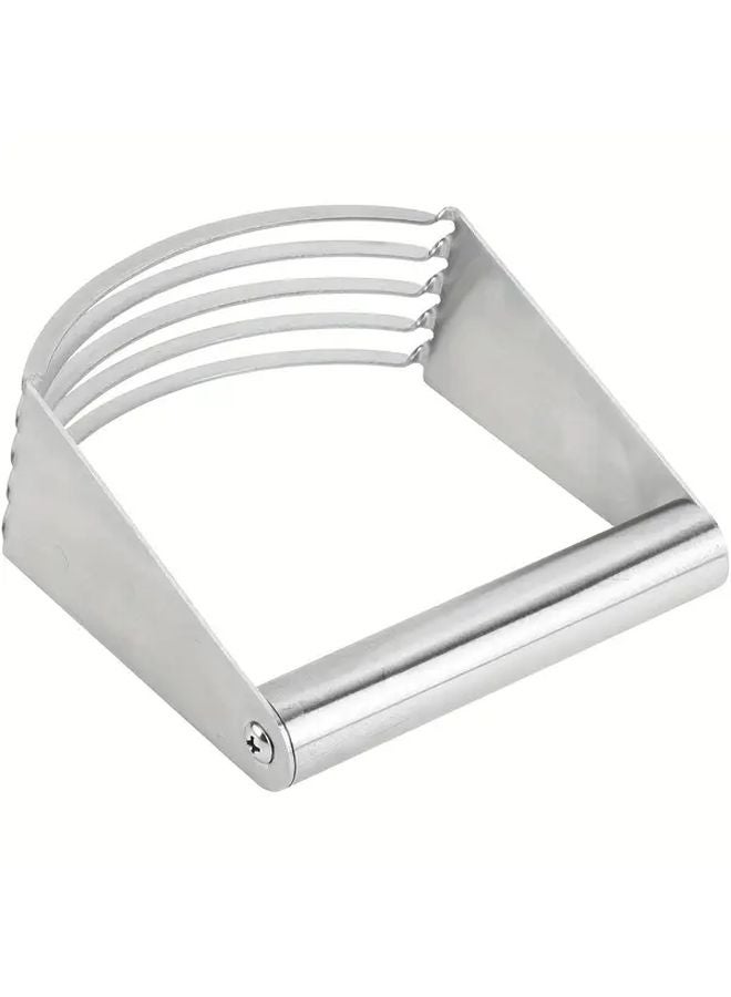 مُقطِّع وعجان العجين الاحترافي من الفولاذ المقاوم للصدأ - أداة خَبز ثقيلة المُهمات - Image 3