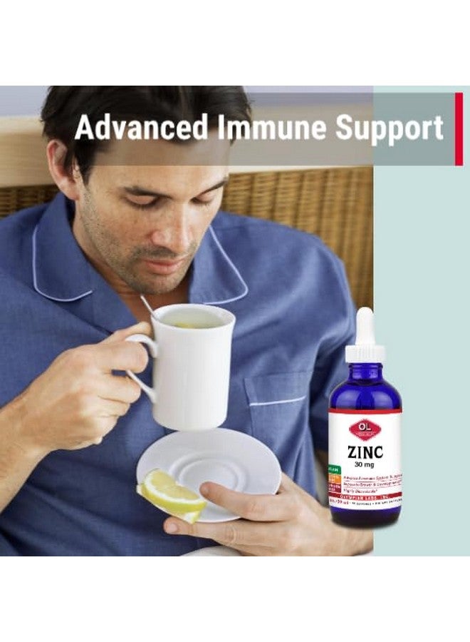 Olympian Labs Zinc, Liquid 30mg, 2 Fl Ounce - Image 3