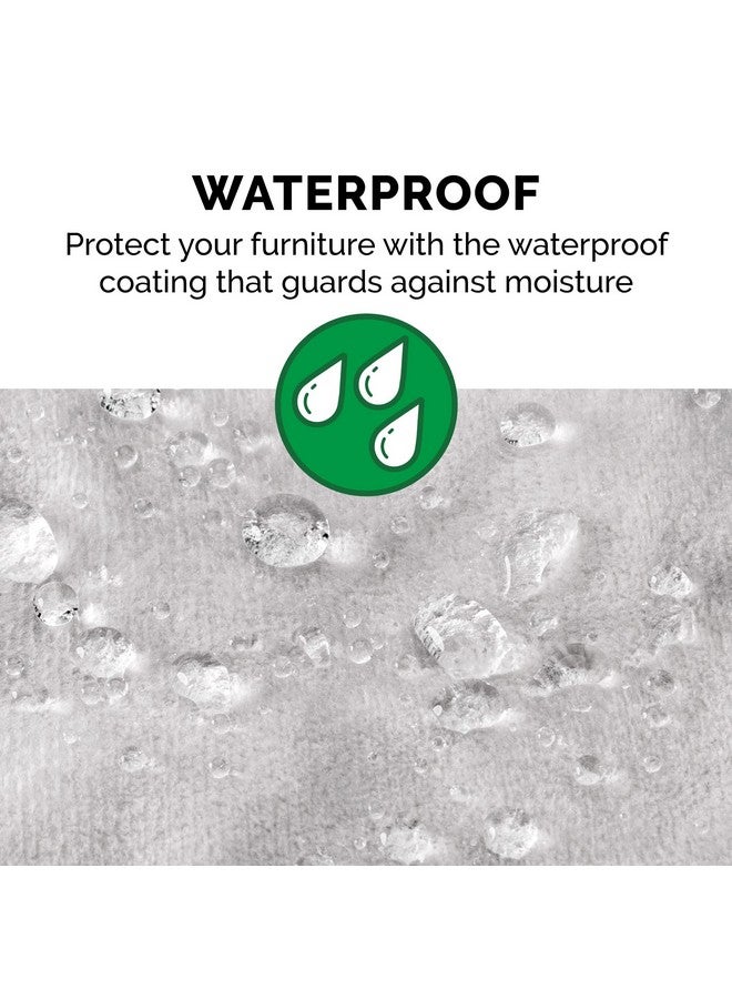 بطانية Furhaven المقاومة للماء للكلاب والقطط المنزلية، قابلة للغسل - بطانية طويلة من الفرو الصناعي والمخمل المريحة للكلاب - رمادي ضبابي، مقاس كبير جدًا/كبير جدًا - Image 5