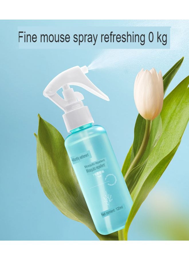 Mosquito Repellent Spray, Cool and Effective Repelling, Natural Anti-Counterfeiting Power Formula Safe and non-irritating 120ml