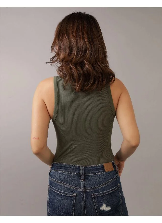American Eagle Ribbed Classic Tank Top