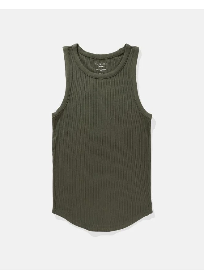 American Eagle Ribbed Classic Tank Top
