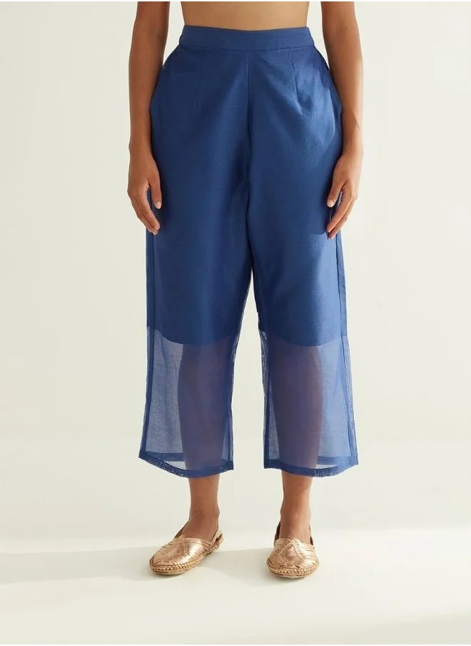 أبهشتي Semi-sheer straight pants