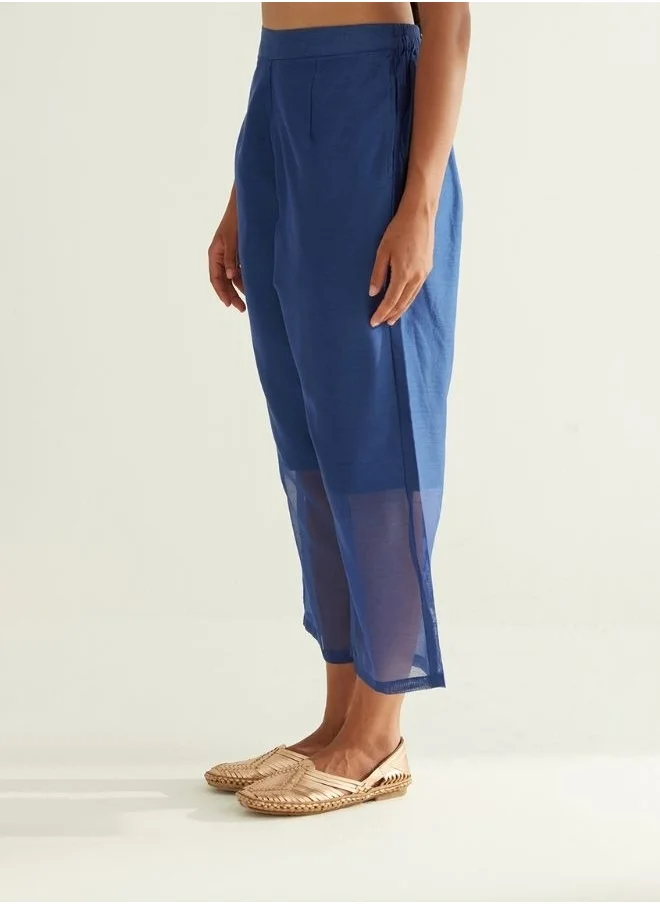 Abhishti Semi-sheer straight pants