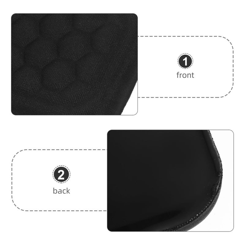 Ergonomic Dark Fabric Keyboard Wrist Pad And Elbow Edge Cushion For Office Study Gaming - Image 4