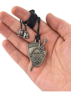 Anahtarlık Sepeti Keychain Basket Adige Flag and Wedge Rope Necklace  - Image 2
