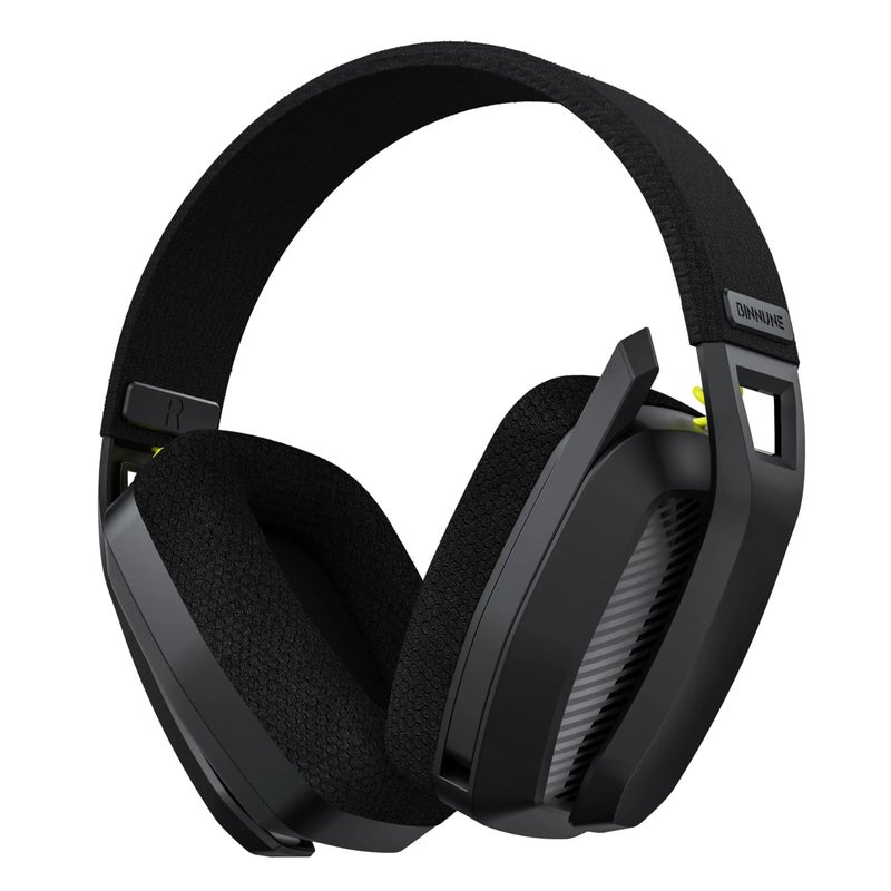 Binnune BW06 2.4GHz Wireless Gaming Headset with Mic for PS5 PS4 PC Mac Playstation Bluetooth Gaming Headphone with Microphone, Black 0672366 - Image 1