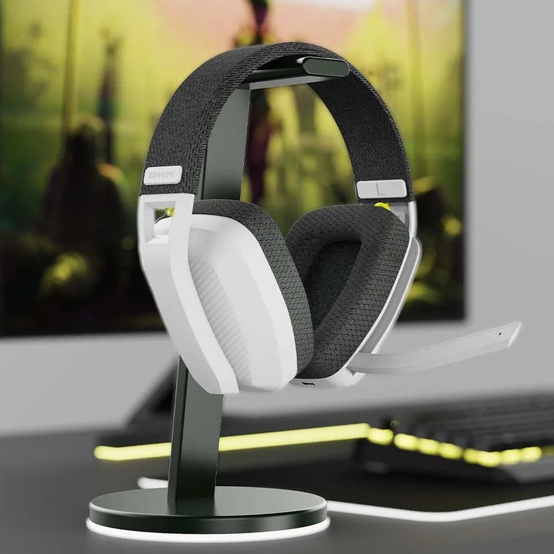 Binnune BW06 2.4GHz Wireless Gaming Headset with Mic for PS5 PS4 PC Mac Playstation Bluetooth Gaming Headphone with Microphone, Black 0672366 - Image 2