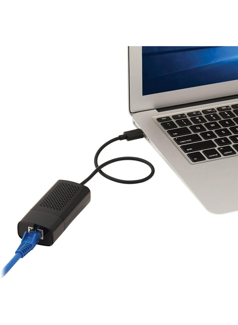Tripp Lite Ethernet Network Adapter, USB to RJ45 Gigabit Ethernet Converter, USB 3.1 Gen 1, 2.5 Gbps Ethernet, M/F, Black (U336-06N-2P5-B) - Image 3