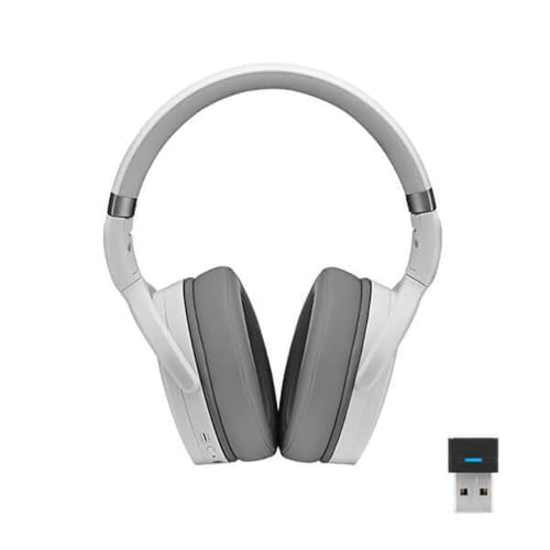 EPOS | SENNHEISER Adapt 360 White (1000210) - Dual-Sided, Dual-Connectivity, Wireless, Bluetooth, ANC Over-Ear Headset | for Mobile Phone & Softphone | Teams Certified - Image 1