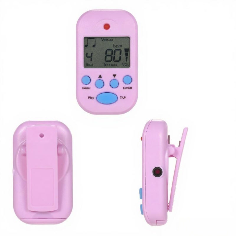 Meideal Mini Digital Metronome M50 Tempo Metronome Clip-On Electronic Metronome Pocket Metronome Suitable for Guitar Piano Violin Drum and Other Instruments - Image 4