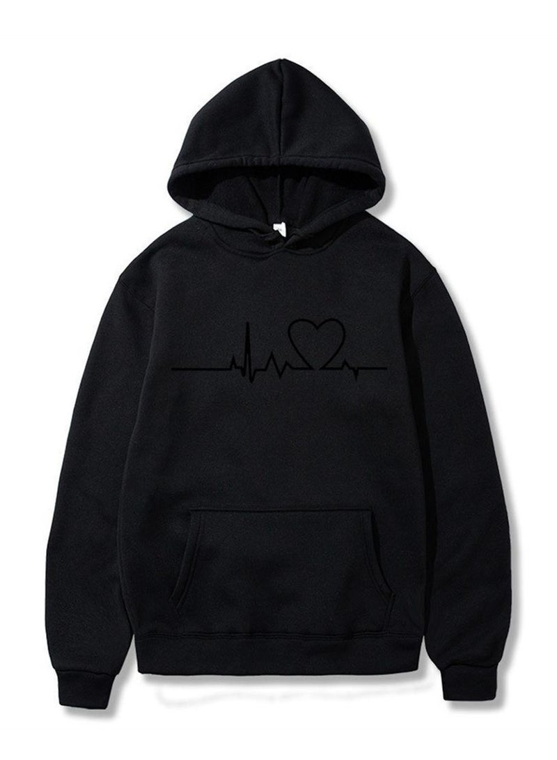 New style hoodie plus fleece sweater autumn and winter new style hoodie sweater - Image 1