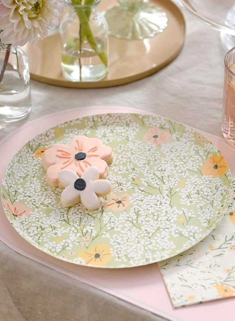 جينجر راي طبق ورقي زهري - Image 2