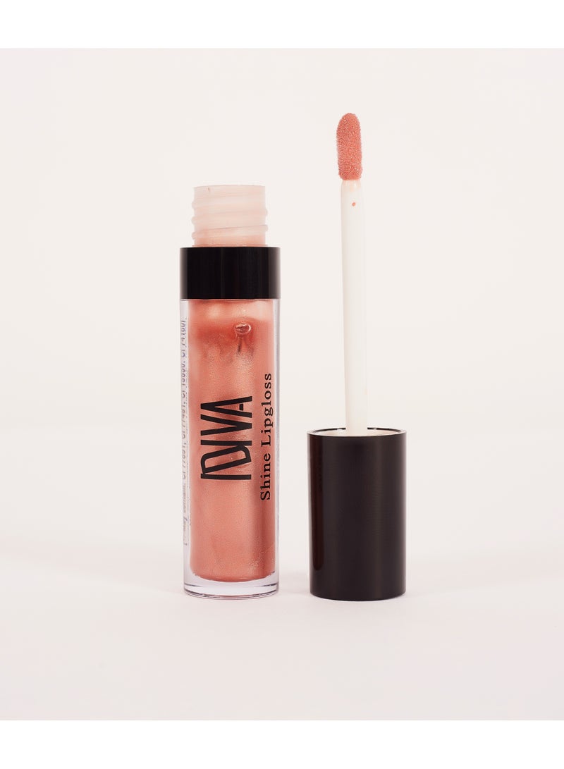 IDIVA Lip gloss, Shine, Nude Shimmer color - Image 2