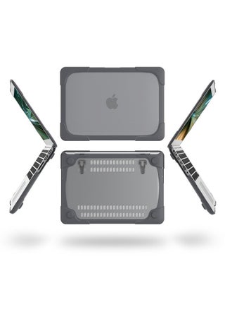 MacBook Air 13.6" M2 Case (2022, A2681) - Heavy Duty Hard Shell Protective Cover with Kickstand | Shockproof Dual-Layer Design for Touch ID Model - pzsku/ZCD88E9994189F35516F8Z/45/1750058453/31b6bbc8-126e-4571-812c-3408c9c49e24