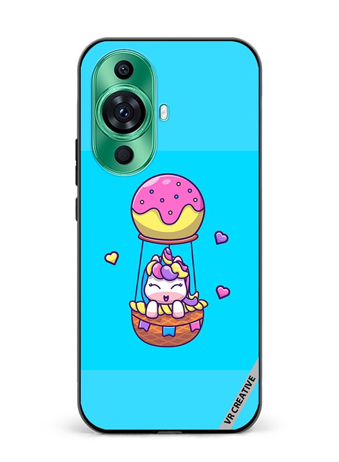 VR CREATIVE Protective Case Cover For Huawei nova 11 Flying Unicorn Design Multicolour - Image 1