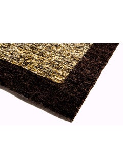 Urban Home Urban Home Printed Transitional Reversible Carpet (Brown & Coffee, Chenille, 3 X 5 Ft)  - Image 4