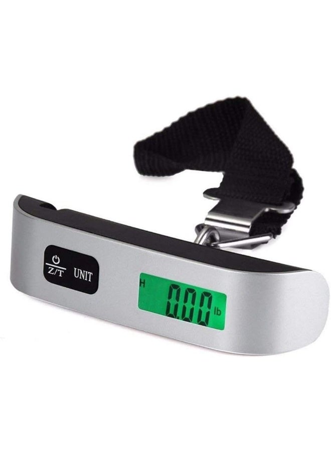 Digital Scales 110lb/50kg Mini Portable Suitcases Scale for Hand Held Bags Luggage Travel Hanging Scales Weighing Balance Pocket Digital LCD  - Image 1
