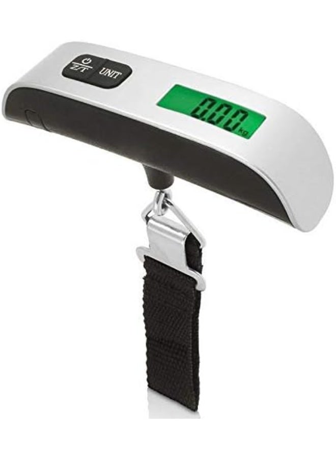 Digital Scales 110lb/50kg Mini Portable Suitcases Scale for Hand Held Bags Luggage Travel Hanging Scales Weighing Balance Pocket Digital LCD  - Image 2