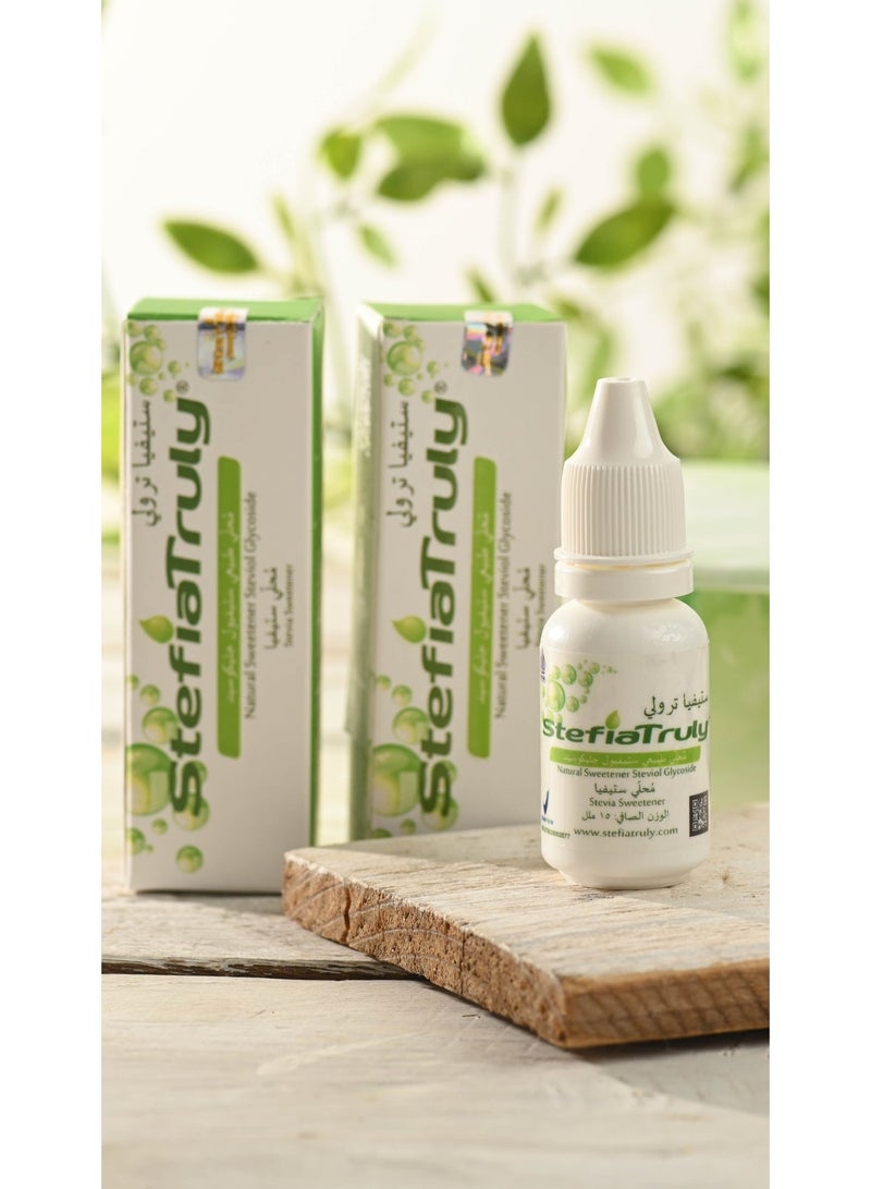 100% Natural Stevia Sweetener  (each bottle contains 400 drops)one piece